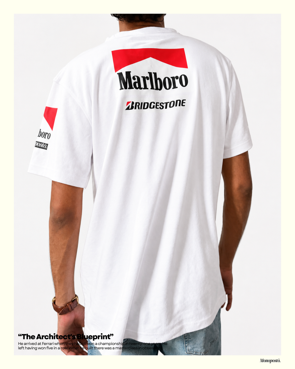 The Architect's Blueprint white back